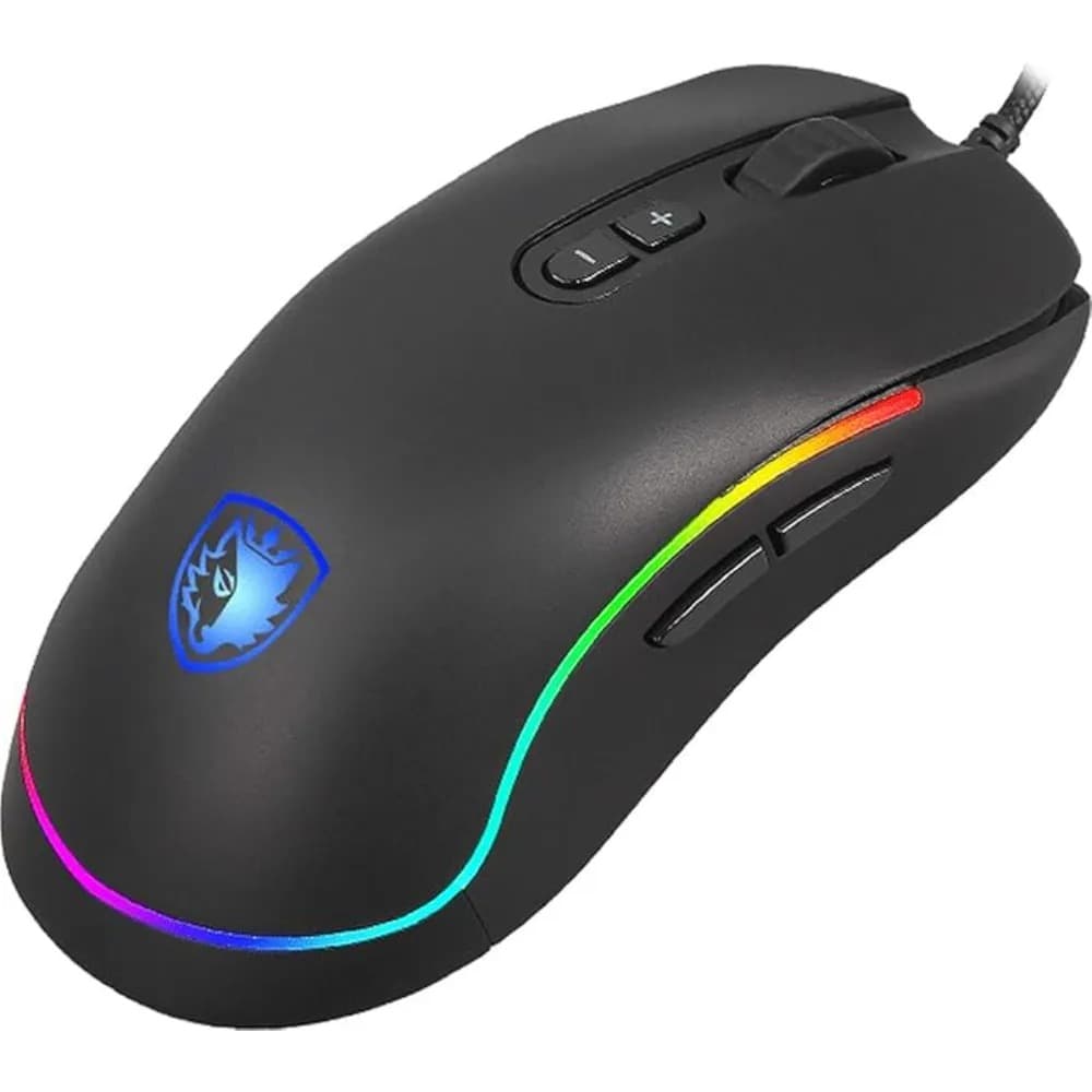 Sades Revolver SA-S11 Wired Gaming Mouse|Black - Modern Electronics