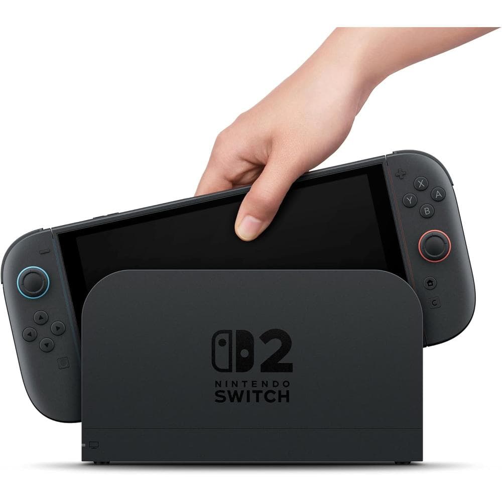 Nintendo Switch 2 console with Joy Con 2 Light Blue-Red and Mario Kart World Game Bundle - Modern Electronics