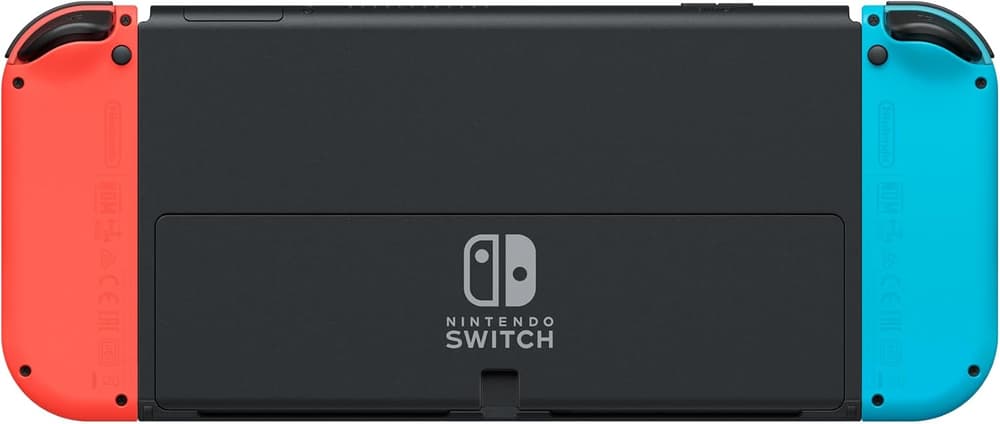 Nintendo Switch OLED Handheld Console 64GB Neon - Blue and Red - Modern Electronics