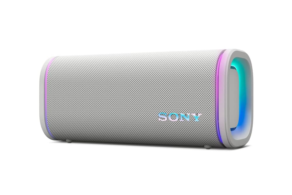 Sony ULT FIELD 5 Wireless Bluetooth Portable Speaker Massive Bass 360 Party Light 25hrs Playtime IP67 - White - Modern Electronics
