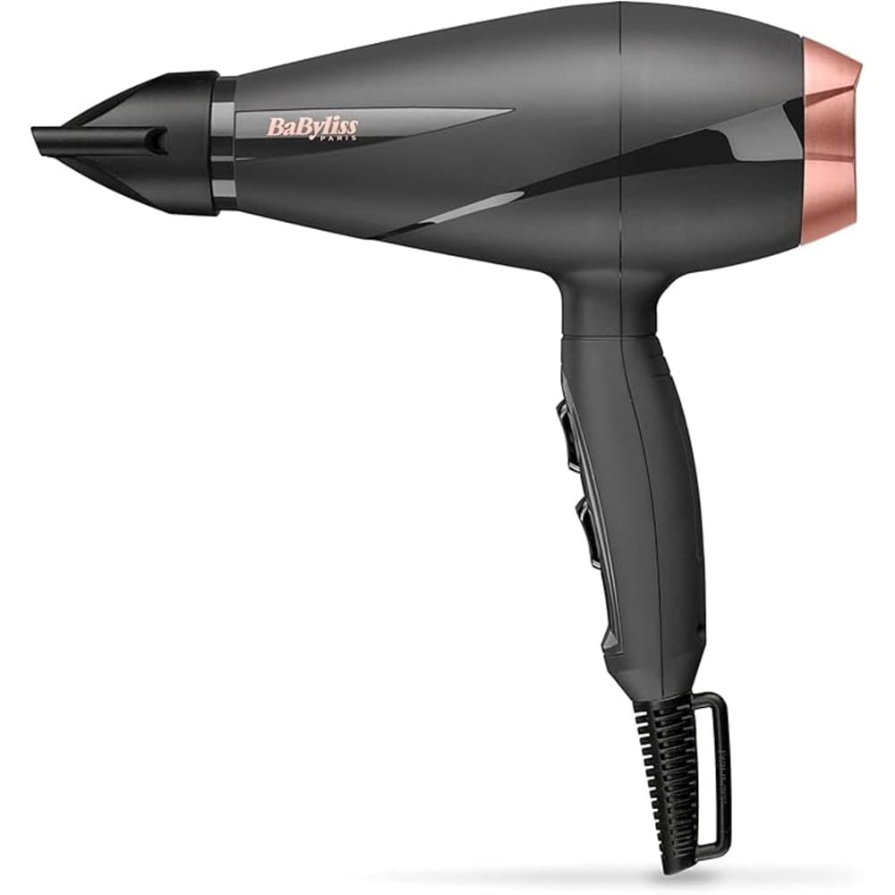 BaByliss Hair Dryer| 2100W|Ionic Frizz Control with Smooth Pro 1Nozzle & Curl Enhancing Diffuser|3 Heat & 2 Speed Settings with Cool shot - Modern Electronics