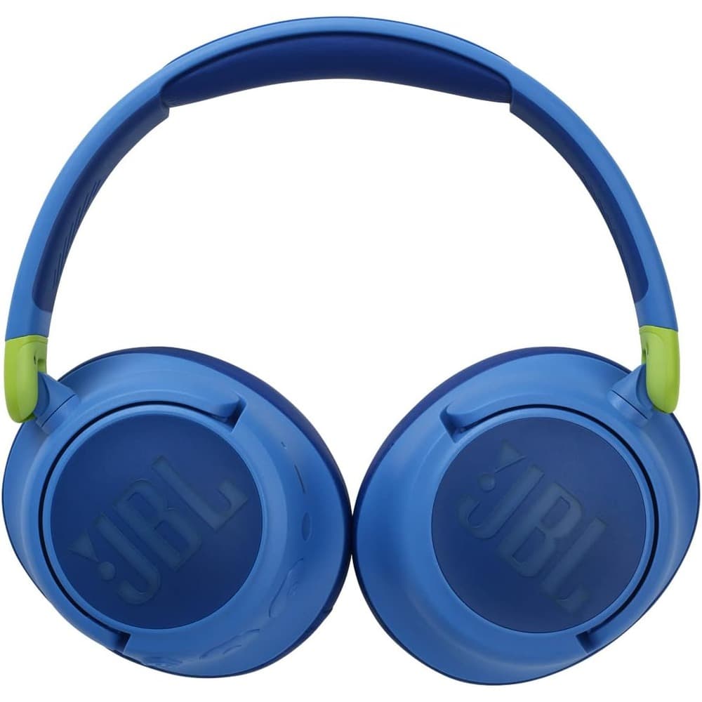 JBL JR460NC Wireless Over-Ear Noise Cancelling Kids Headphones |Built-In Mic| 20 Hour Battery |Blue - Modern Electronics