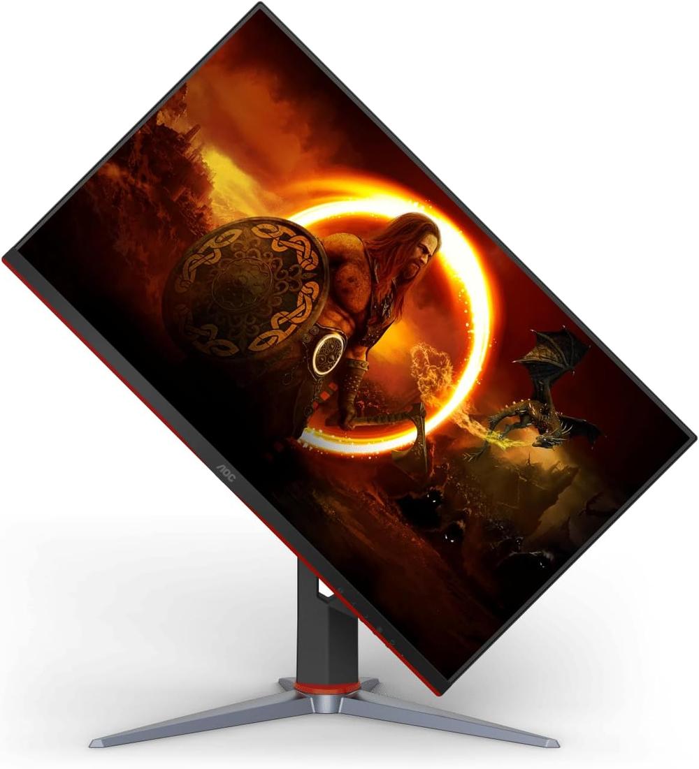 AOC Q27G2SD 27 Inch Gaming Monitor | IPS Panel | 1ms | 170Hz | QHD 2K | G-Sync Compatible | Height Adjustable - Black - Modern Electronics