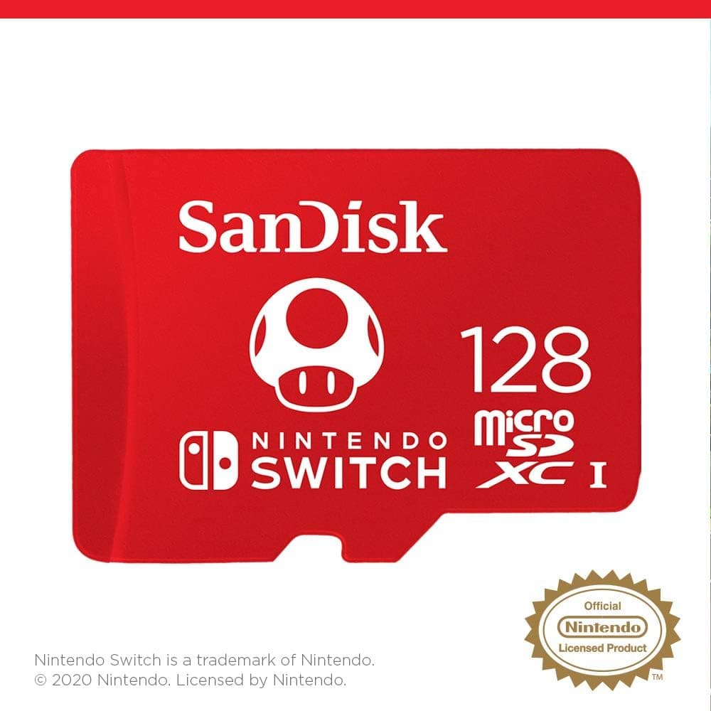 SanDisk microSDXC Card for Nintendo Switch - 128GB - Modern Electronics