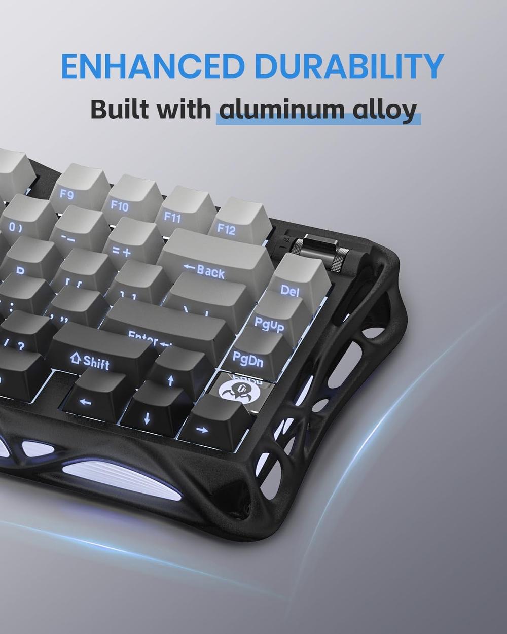 GravaStar Mercury K1 Mechanical Gaming Keyboard Gradient Black - Modern Electronics