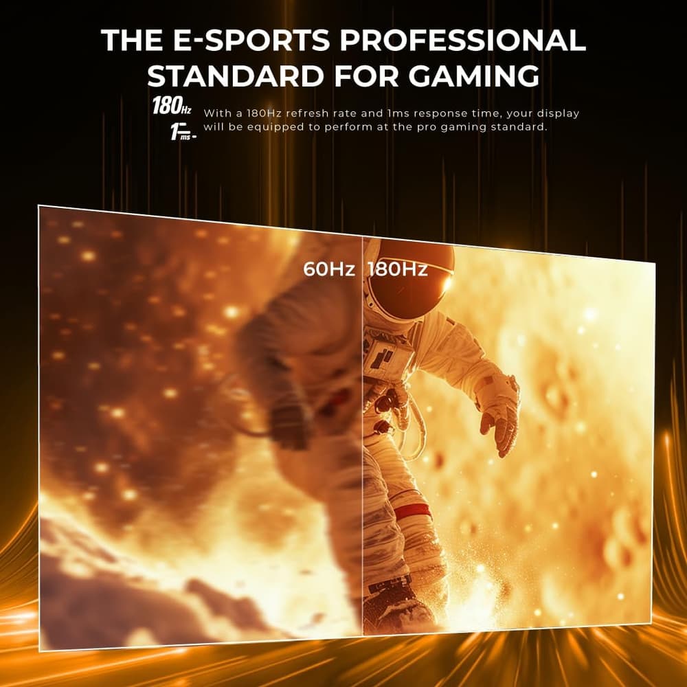 AOC 27G15N 27 Inch Gaming Monitor | Full HD | HDMI 2.0 |  Display Port | VA Panel | 180Hz | 1ms | Adaptive-Sync - Black - Modern Electronics