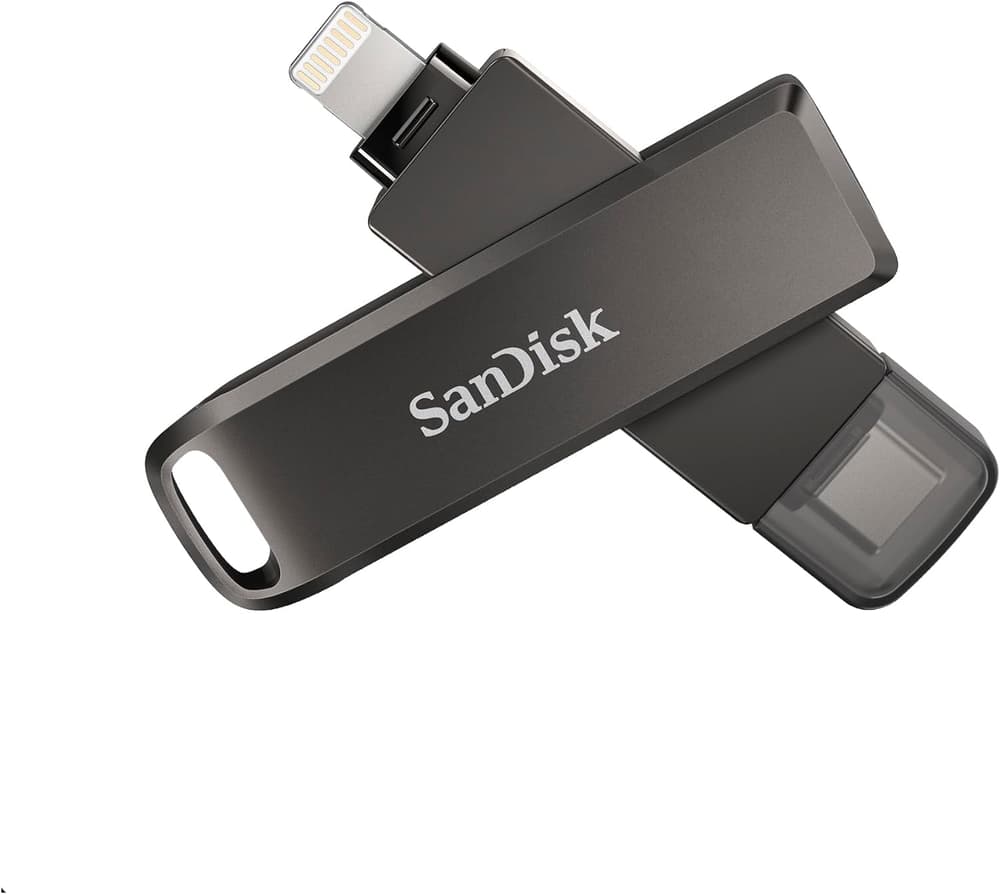 Sandisk Ixpand Flash Drive Luxe 256Gb UsbC and Lightning - For Iphone Ipad Mac Usb TypeC Devices Including Android - Modern Electronics