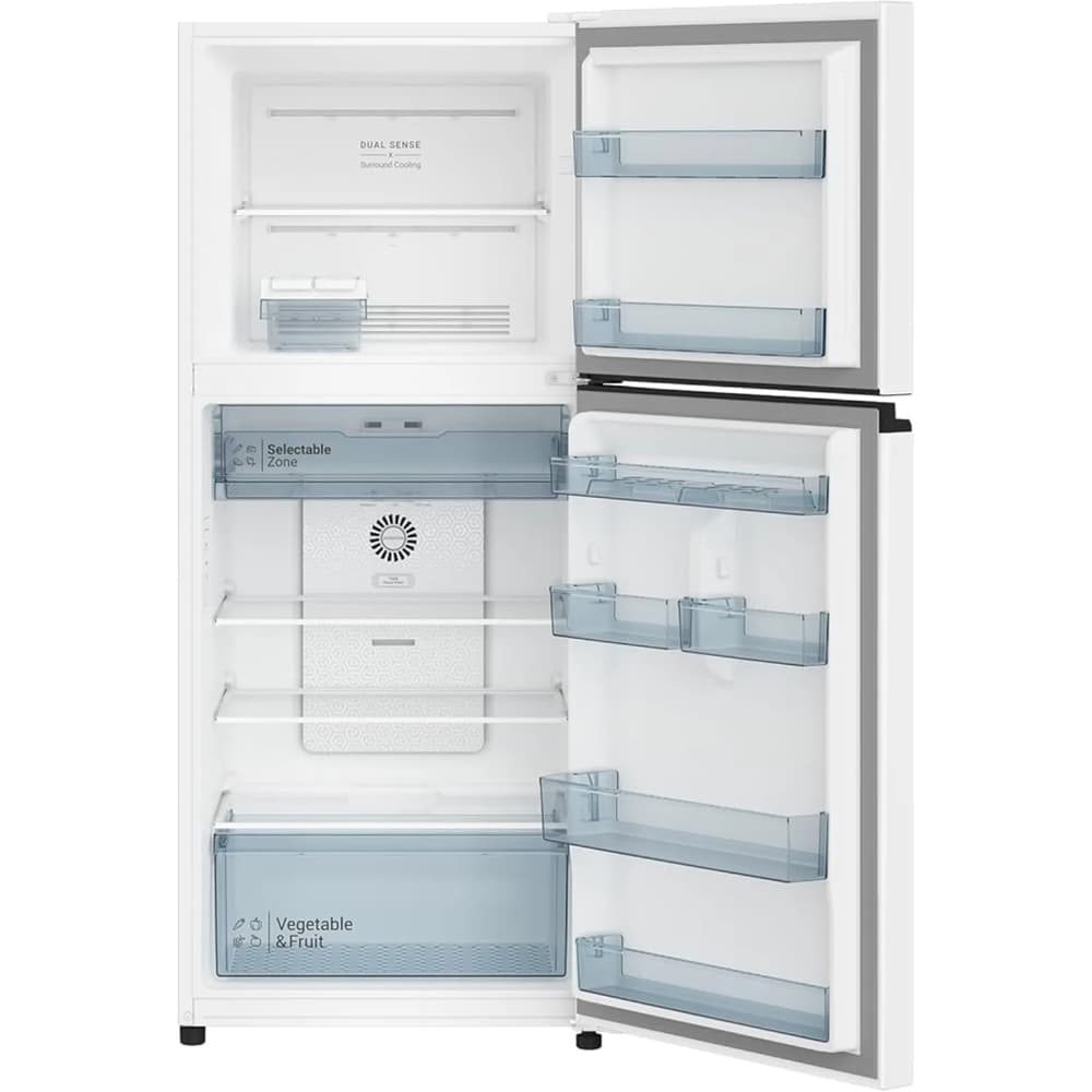 Hitachi HRTN6379SPWHSA Double door Refrigerator |12.1 CU| 344 Ltr - Modern Electronics