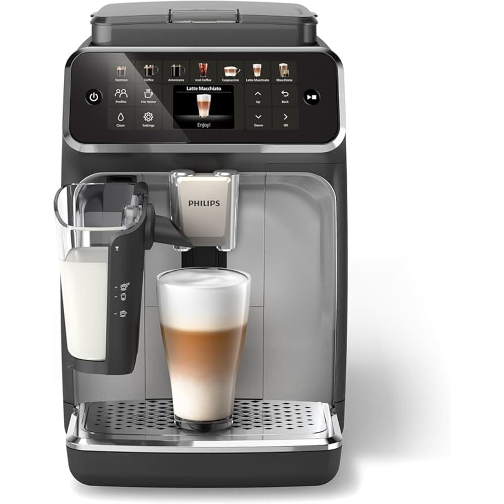 Philips Series 4400 Fully automatic espresso machine |12 beverages hot & iced Up to 5000 cups |1500W|1.8L | Black - Modern Electronics