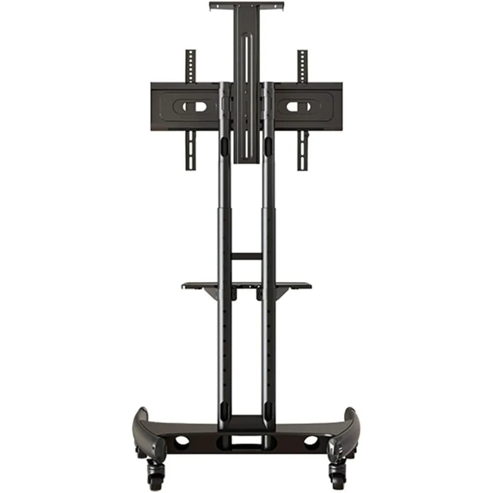 NB North Bayou Mobile TV Cart with Wheels |32-75 inch|LCD/LED/OLED Plasma Screens - Modern Electronics