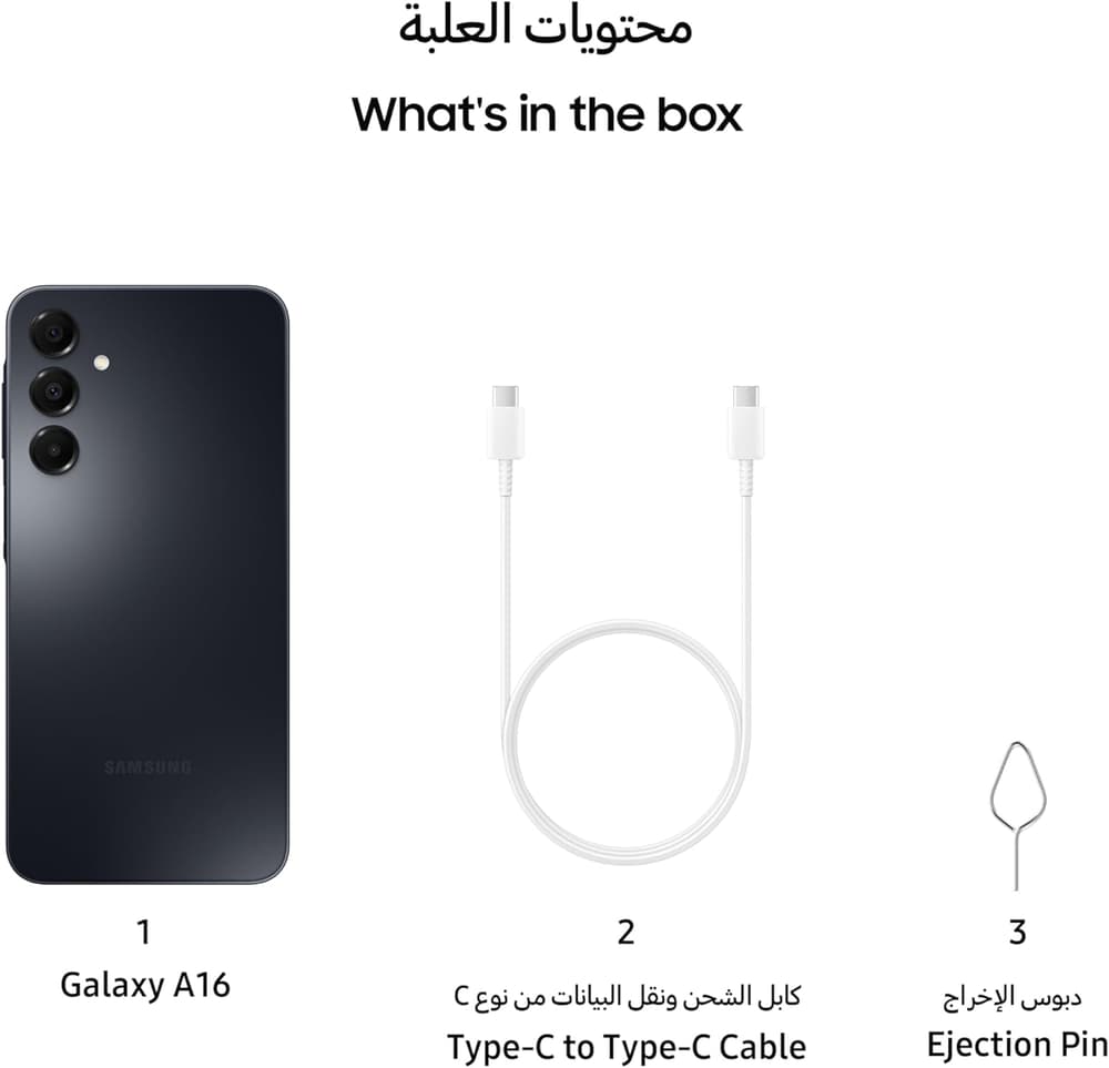 Samsung A16|5G|128GB|4GB| Blue Black - Modern Electronics