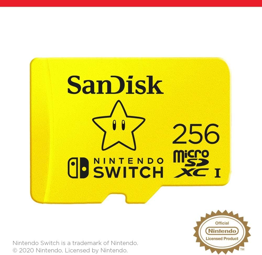 SanDisk microSDXC Card for Nintendo Switch - 256GB - Modern Electronics