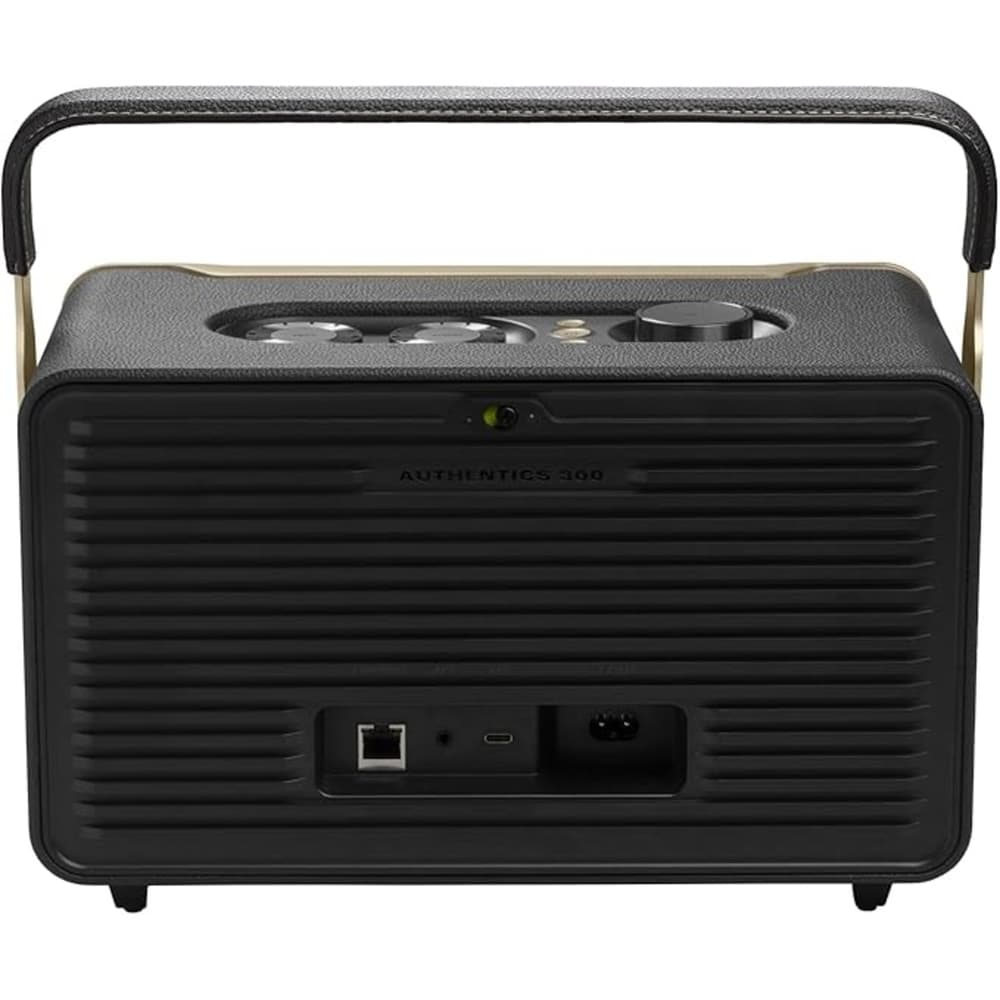 JBL Authentics 300 |Wireless Home Speaker |Music Streaming Services via Wi-Fi |Built-in Alexa & Google Assistant |Black - Modern Electronics