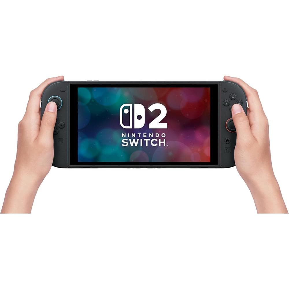 Nintendo Switch 2 console with Joy Con 2 Light Blue-Red and Mario Kart World Game Bundle - Modern Electronics
