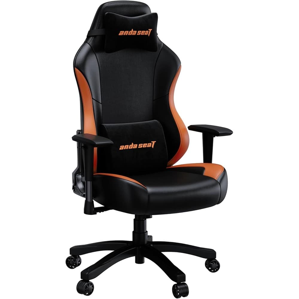 AndaSeat Luna L Gaming Chair|Black and Orange - Modern Electronics