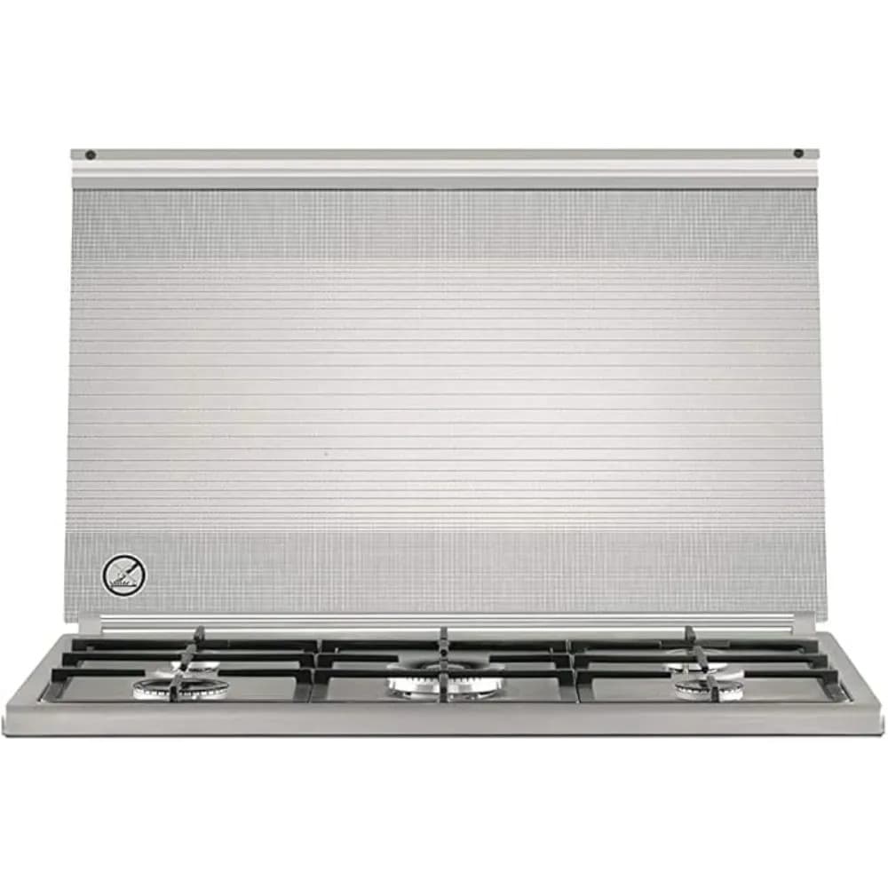 Gibson Gas Cooker with Oven|5 Burners|Full Safety|90X60 cm |Steel - Modern Electronics