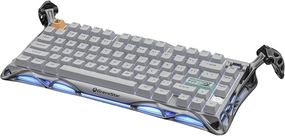 GravaStar Mercury K1 Pro Mechanical Gaming Keyboard Concrete Gray - Modern Electronics