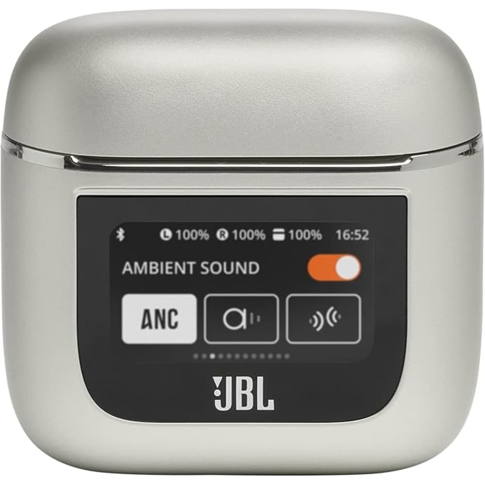 JBL Tour Pro 2 True Wireless Noise Cancelling Earbuds|Smart Case|6-Mic Technology|Bluetooth 5.3|Gray - Modern Electronics