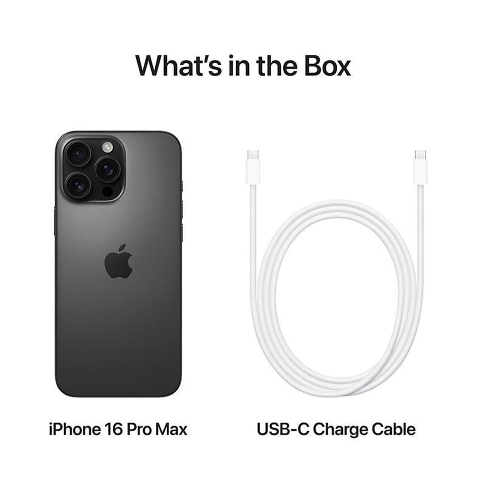 iPhone 16 Pro Max 256GB Black Titanium - Modern Electronics