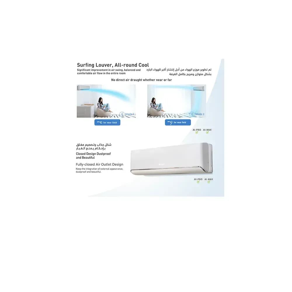 Gree Aimax Split AC 18700 BTU |Hot /Cool - Modern Electronics