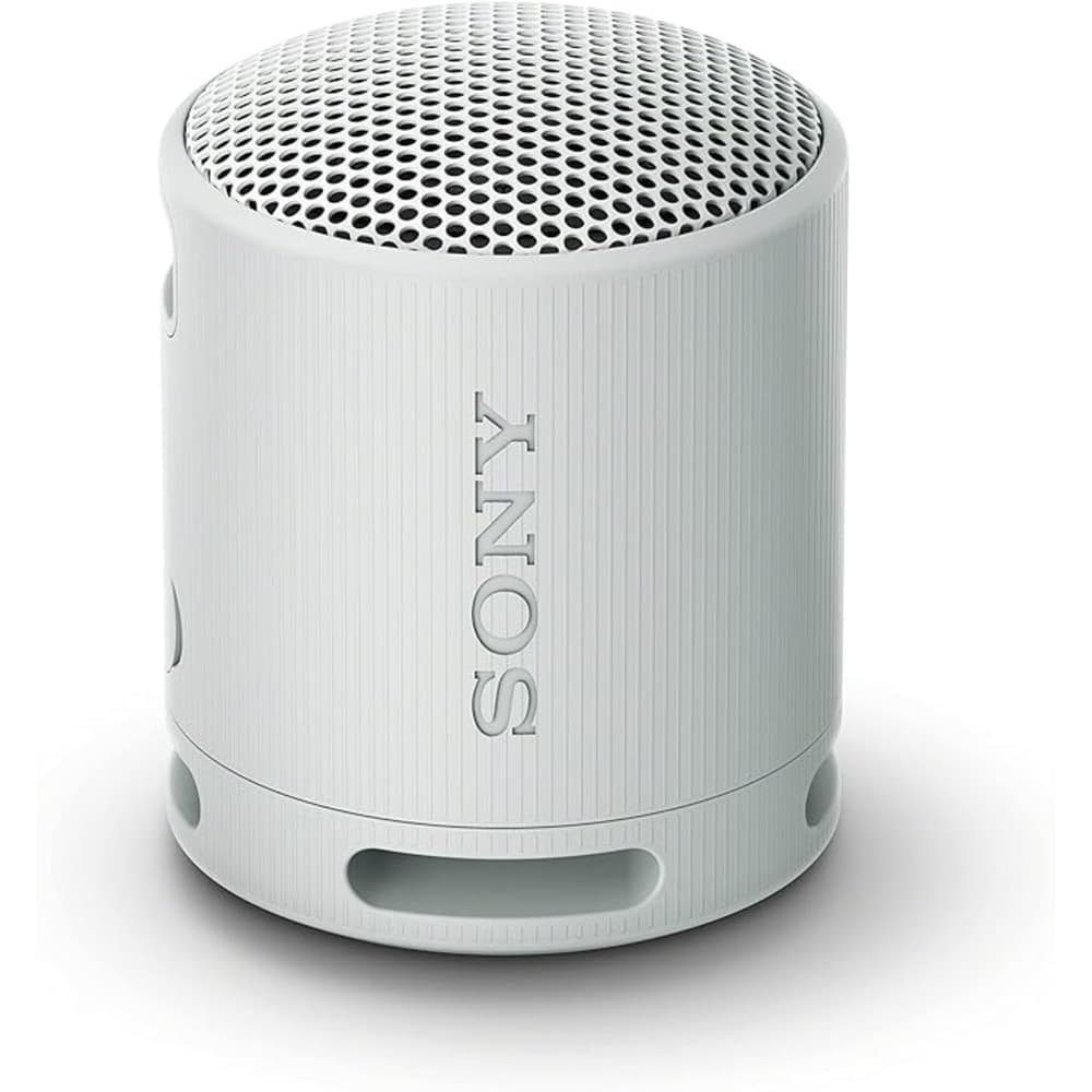 Sony SRS-XB100: Compact, durable Bluetooth speaker with IP67 waterproofing, 16-hour battery| Gray - Modern Electronics