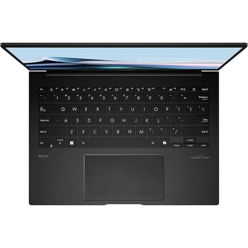 Asus ZenBook UM3406HA |14 OLED|AMD Ryzen 7 8840HS AI Ready XDNA 16TOPs|16GB RAM|1TB SSD|TypeC 65W |Black |AR-EN Backlit Keyboard|WIN 11 - Modern Electronics