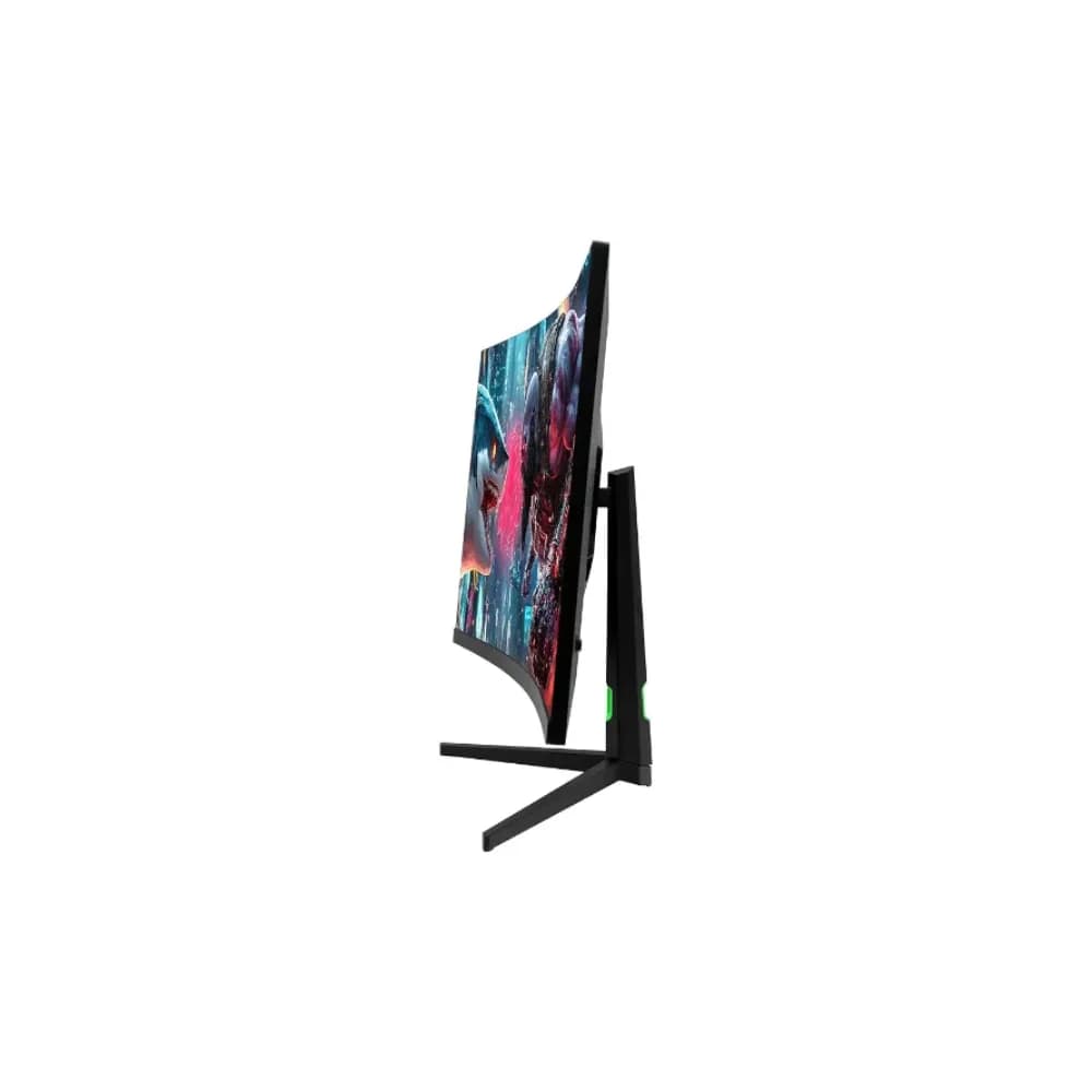 SHARX Gaming Monitor 27 inch|OD 300Hz Refresh Rate |0.3ms (MPRT) Response Time |Curved VA |FHD|2.1 HDMI |Adjustable Stand |RGB Backlight|3W Speaker |Free Sync - Modern Electronics