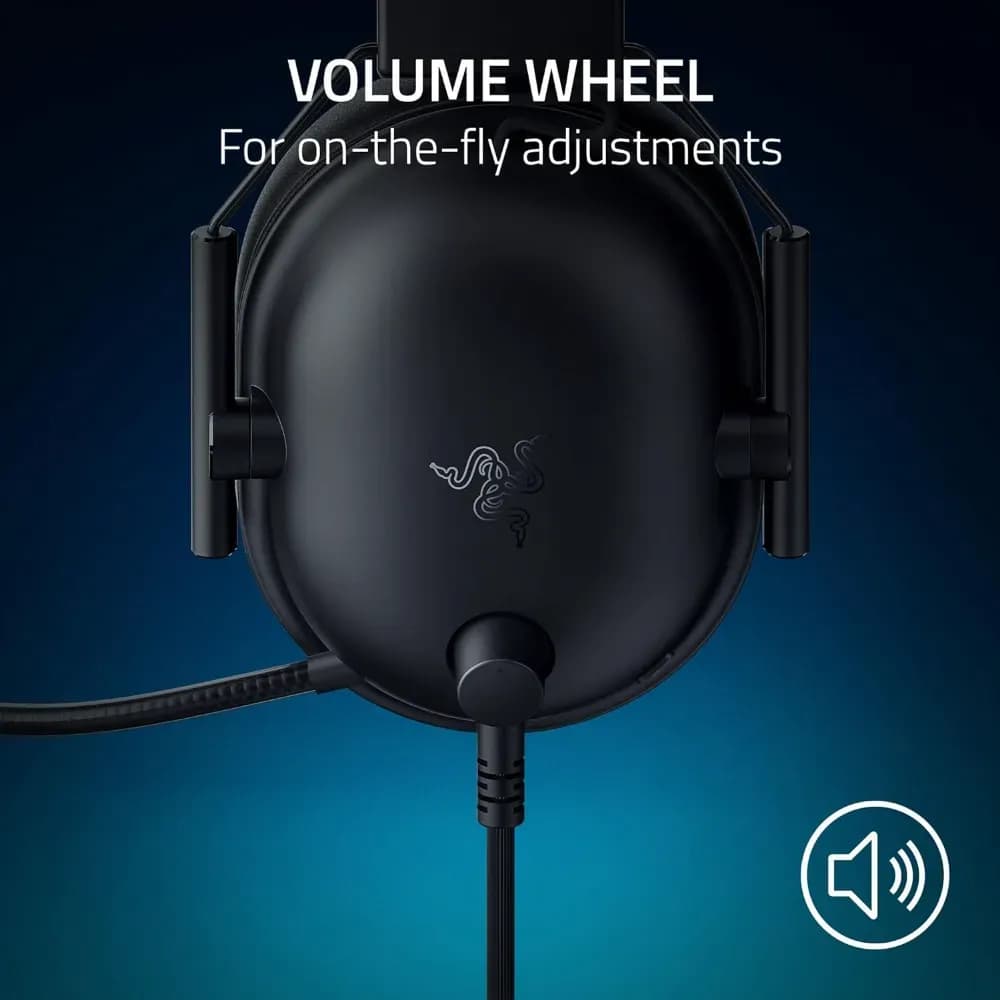 Razer BlackShark V2 X PlayStation |Wired Gaming Headset| Cardioid microphone| 50mm drivers |Passive noise cancellation| PC |Black - Modern Electronics