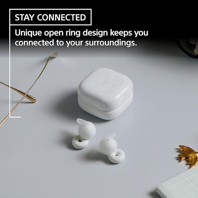 Sony LinkBuds WF-L910 Open True Wireless Earbuds Headphones|Mic|Up to 22 Hrs Battery | Black - Modern Electronics