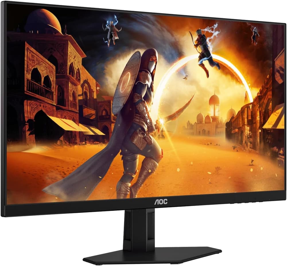 AOC Gaming Monitor 27 Inch 27G4E FHD | IPS Panel | 180Hz | 0.5ms | Adaptive Sync | HDMI 2.0 | DisplayPort | HDR10 - Black - Modern Electronics