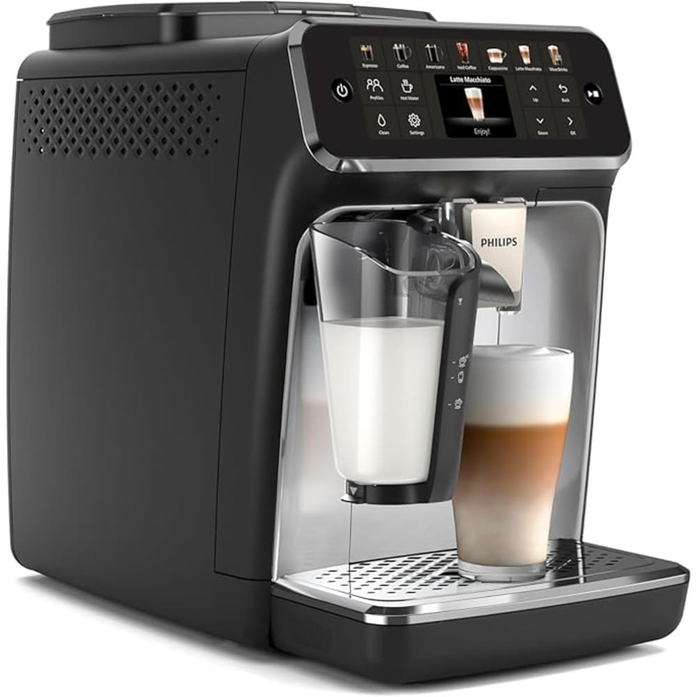 Philips Series 4400 Fully automatic espresso machine |12 beverages hot & iced Up to 5000 cups |1500W|1.8L | Black - Modern Electronics