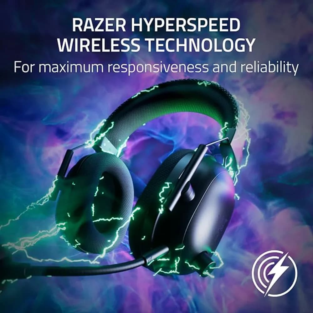 Razer BlackShark V2 Pro Wireless PlayStation Gaming Headset |HyperClear Super Wideband Mic Noise Isolating Earcups|for PS5 |Console |PC |Mac |Bluetooth |70 Hr Battery | White - Modern Electronics