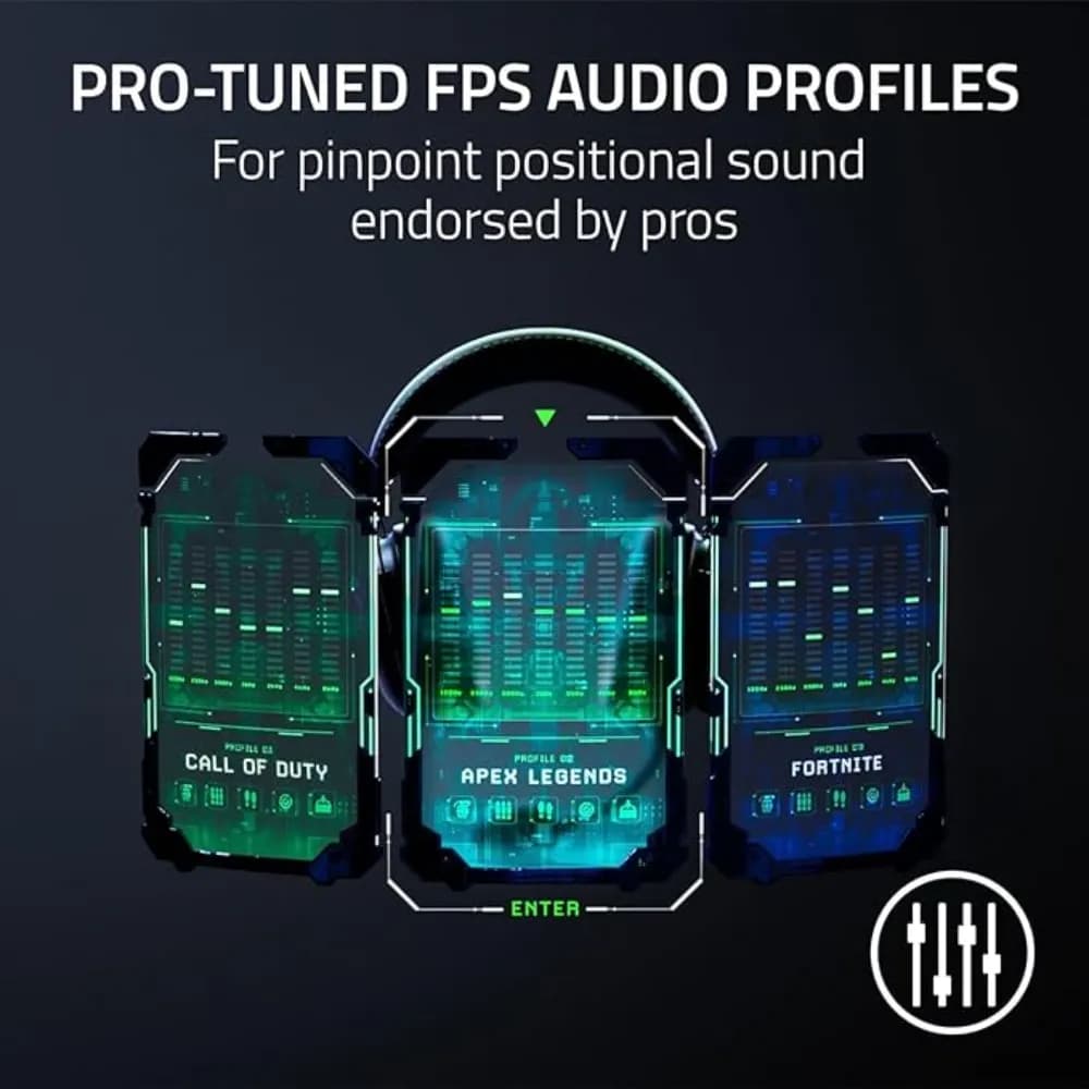 Razer BlackShark V2 Pro Wireless PlayStation Gaming Headset|Wideband Mic|Comfortable Noise Isolating Earcups|for PS5 |Console |PC |Mac |Bluetooth |70 Hr Battery | Black - Modern Electronics