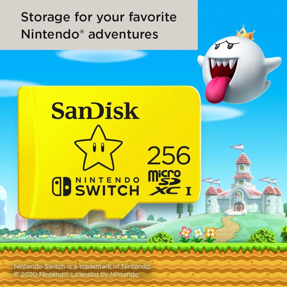 SanDisk microSDXC Card for Nintendo Switch - 256GB - Modern Electronics