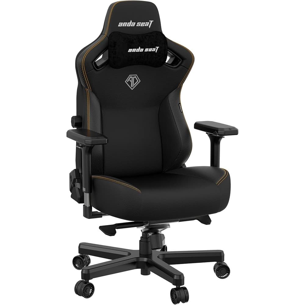 Andaseat Kaiser 3 Series Premium Gaming Chair Large | PVC Black - Modern Electronics