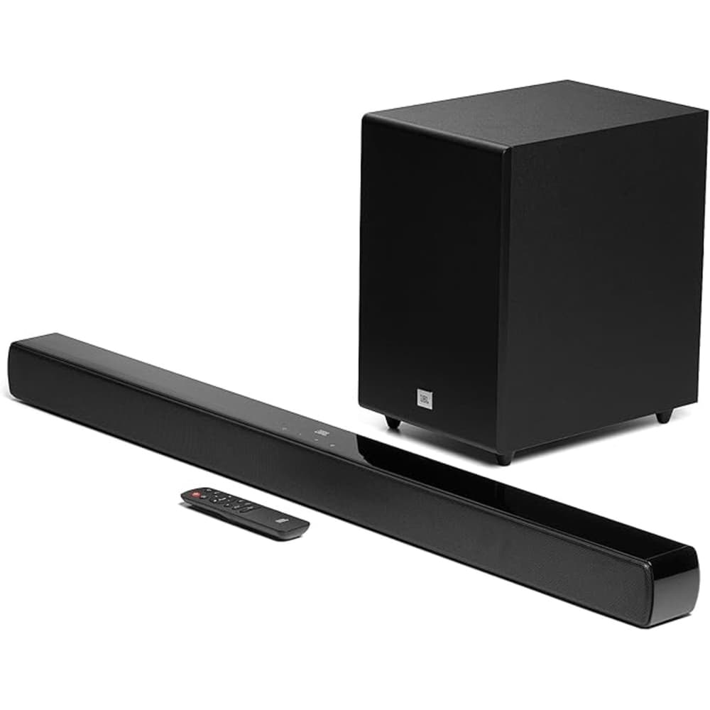 JBL Cinema SB270 2.1 Channel Soundbar with Wireless Subwoofer | Powerful 220W Output|Dolby Digital|Bluetooth Streaming |Black - Modern Electronics