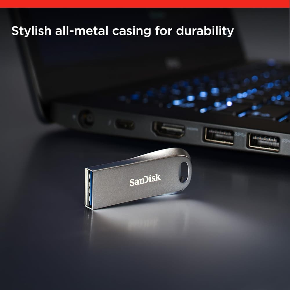 Sandisk Ultra Luxe 256GB Usb 3.1 Flash Drive 150 Mb Per Sec - Modern Electronics