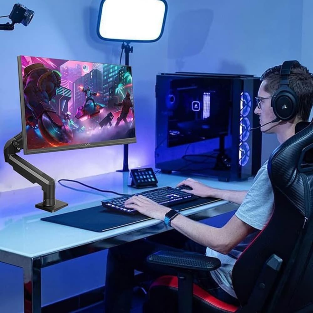 GAMEON GOM27FHD190IPSX Midnight Pro X Series 27 Inch FHD|190Hz|MPRT 0.5ms|Fast IPS Gaming Monitor Support PS5 with Stand|Black - Modern Electronics