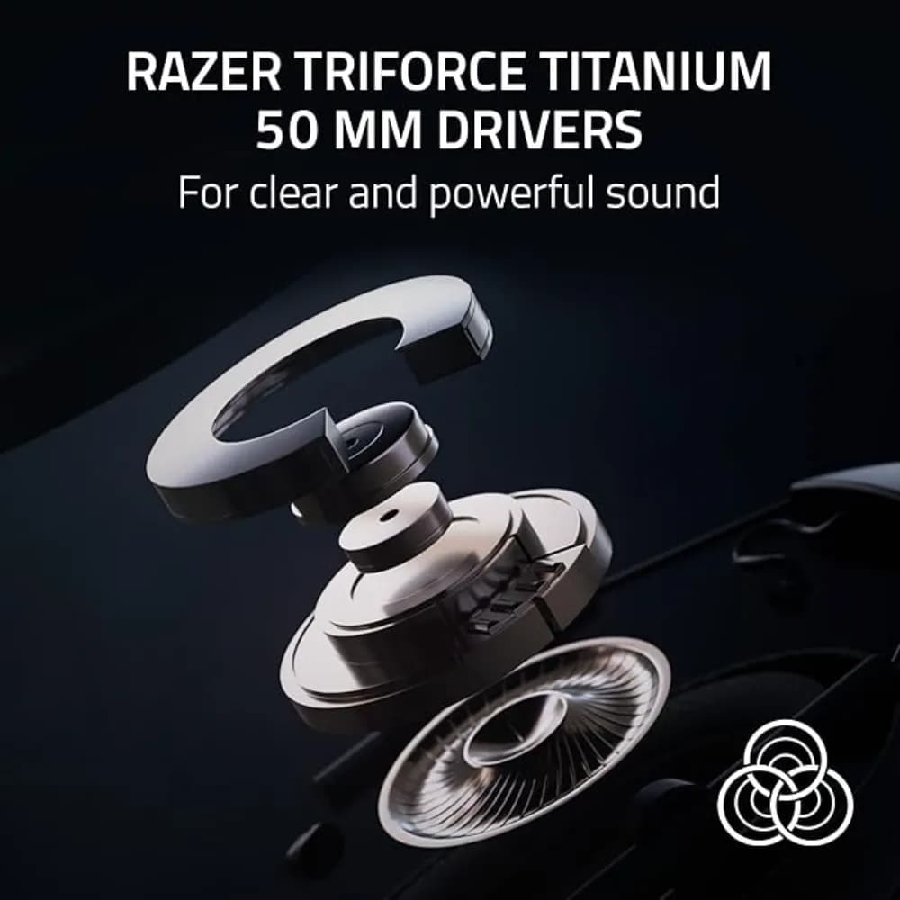 Razer BlackShark V2 Pro Wireless PlayStation Gaming Headset |HyperClear Super Wideband Mic Noise Isolating Earcups|for PS5 |Console |PC |Mac |Bluetooth |70 Hr Battery | White - Modern Electronics