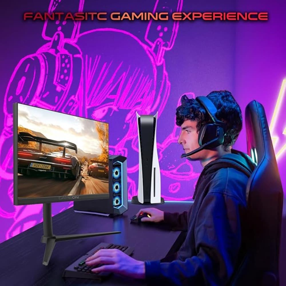 GAMEON GOPS27QHD180IPS 27 Inch QHD|180Hz|0.5ms Fast IPS Gaming Monitor Support PS5 - Modern Electronics