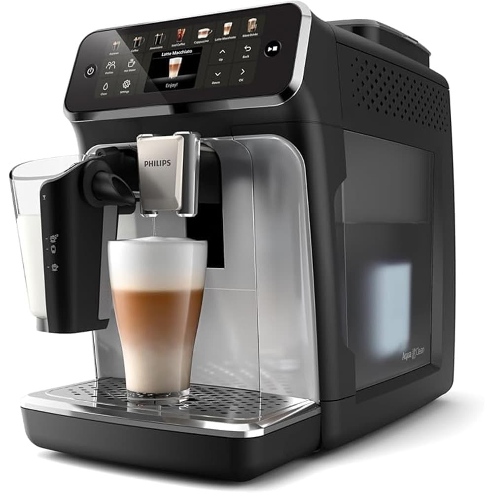 Philips Series 4400 Fully automatic espresso machine |12 beverages hot & iced Up to 5000 cups |1500W|1.8L | Black - Modern Electronics