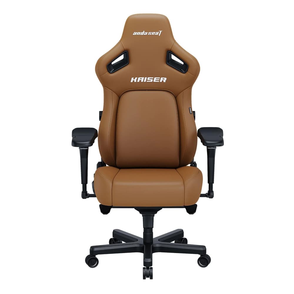 AndaSeat Kaiser 4 Large Premium PVC Leather Gaming Chair|Brown - Modern Electronics