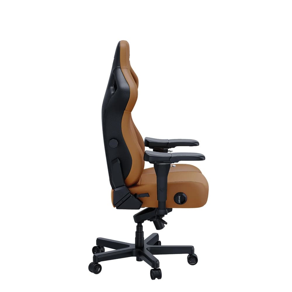 AndaSeat Kaiser 4 Large Premium PVC Leather Gaming Chair|Brown - Modern Electronics
