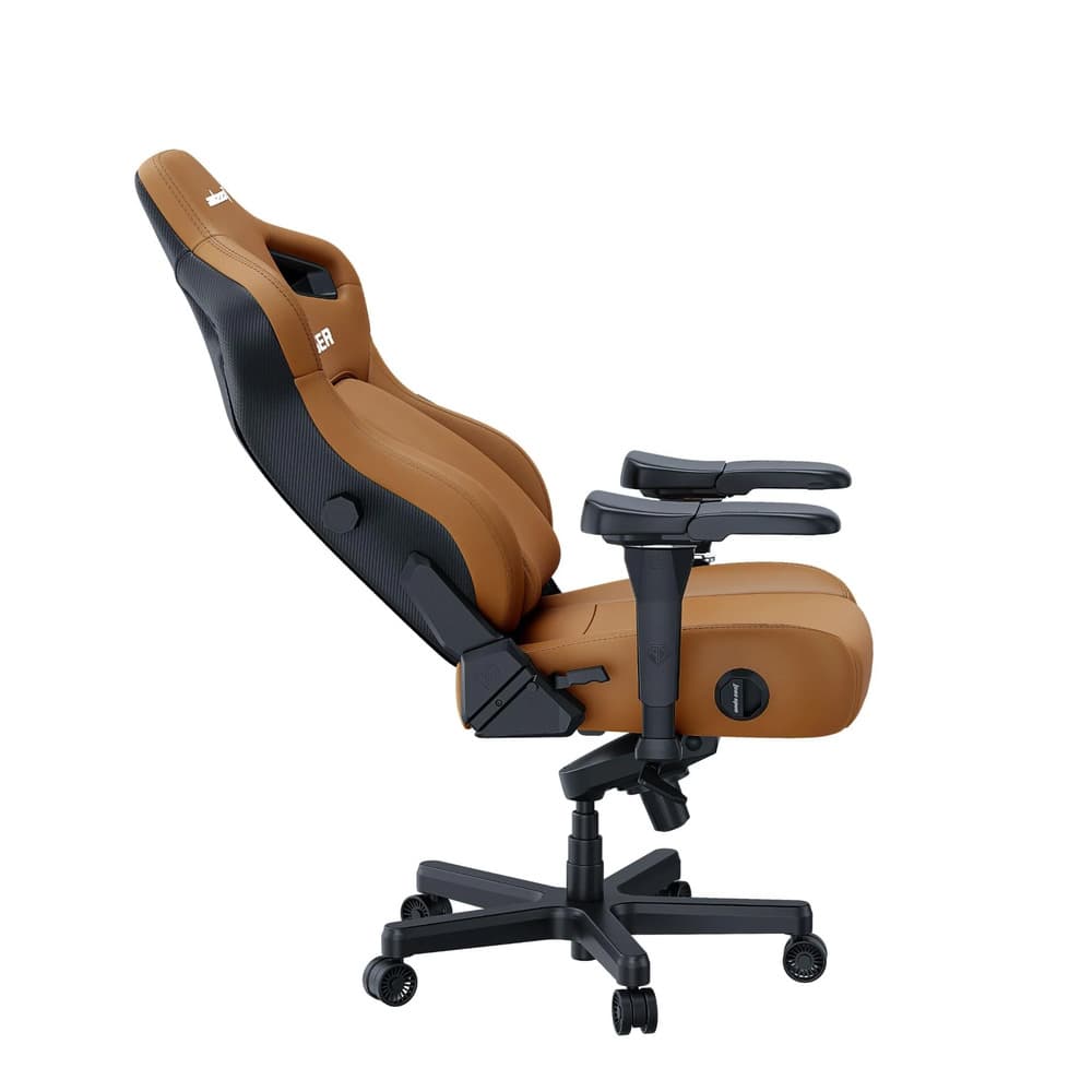 AndaSeat Kaiser 4 Large Premium PVC Leather Gaming Chair|Brown - Modern Electronics