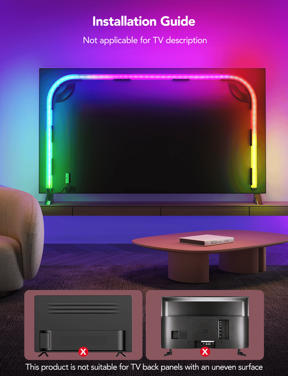 Govee RGBIC Neon TV Backlight - Modern Electronics