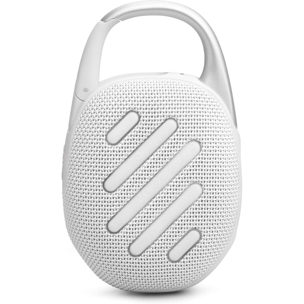 JBL Clip 5 Ultra-portable waterproof speaker| White - Modern Electronics
