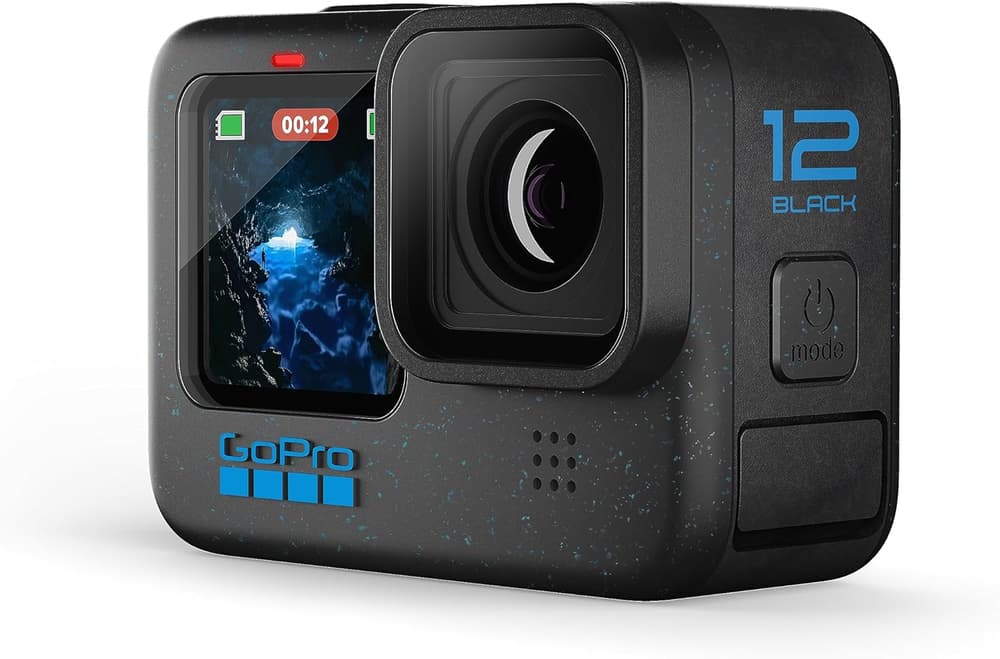 GoPro HERO 12 | Waterproof Action Camera with 5.3K 60 Ultra HD Video | 27MP Photos | Live streaming and Webcam stabilization - Black - Modern Electronics