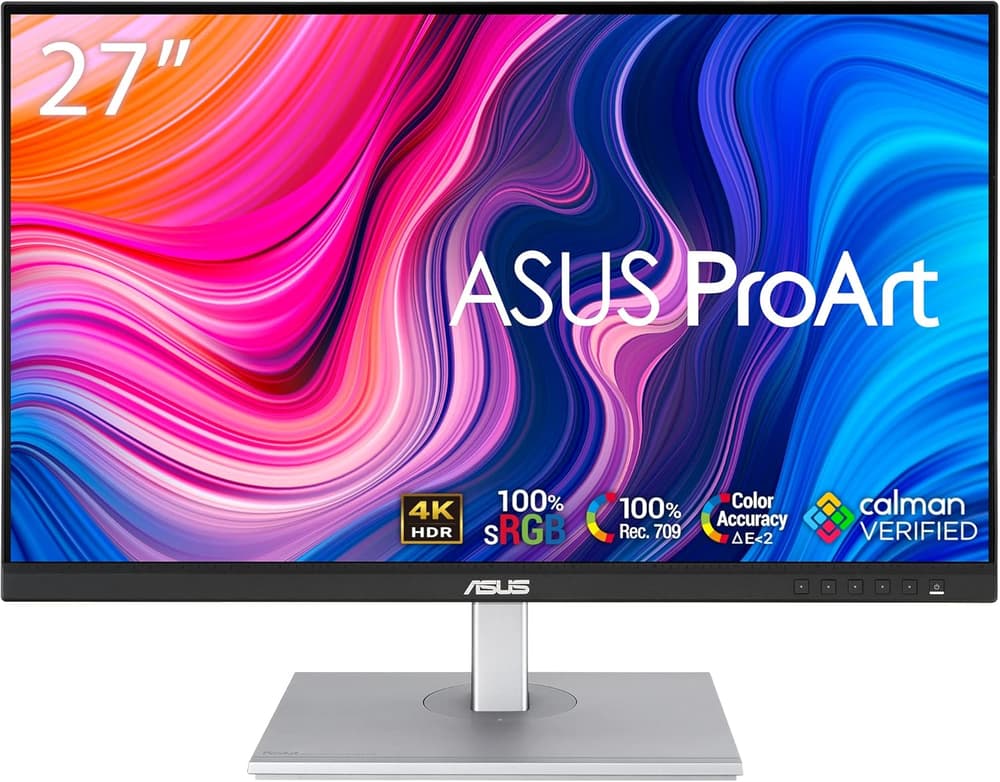 ASUS ProArt Display PA279CV Gaming Monitor|27 Inch|4K HDR|UHD|IPS |Eye Care|Adaptive-Sync |Black - Modern Electronics