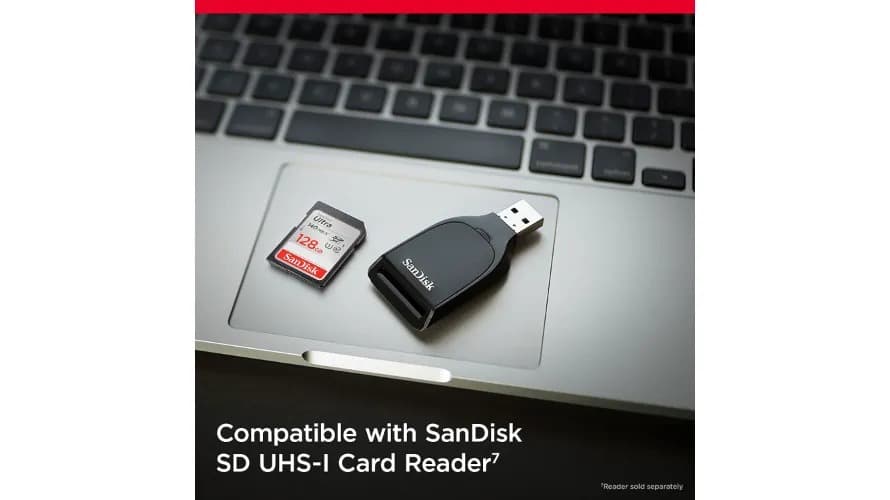 SanDisk 128GB Ultra SDXC UHS-I Memory Card Up to 140MB Full HD SD Card - Modern Electronics