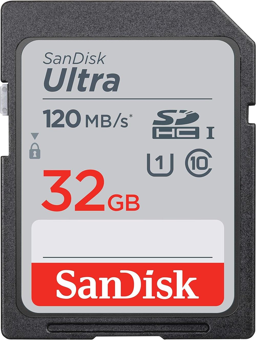 SanDisk Ultra 32GB SDHC Memory Card 120MB per sec - Modern Electronics